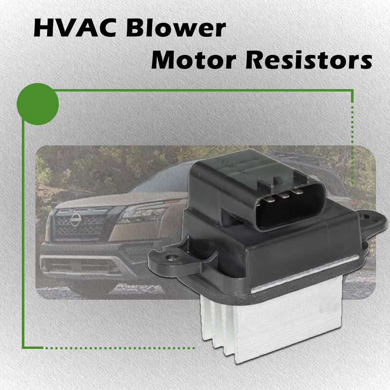 TINGYINGDA 271515Z000 Auto Temp AC HVAC Heater Blower Motor Resistor Fits for Infiniti 04-13 QX56-05-15 Armada / 05-16 Frontier / 06-12 Pathfinder / 04-09 Quest / 04-08 Titan / 11-15 Xterra - 09-12 Equator - Image 2